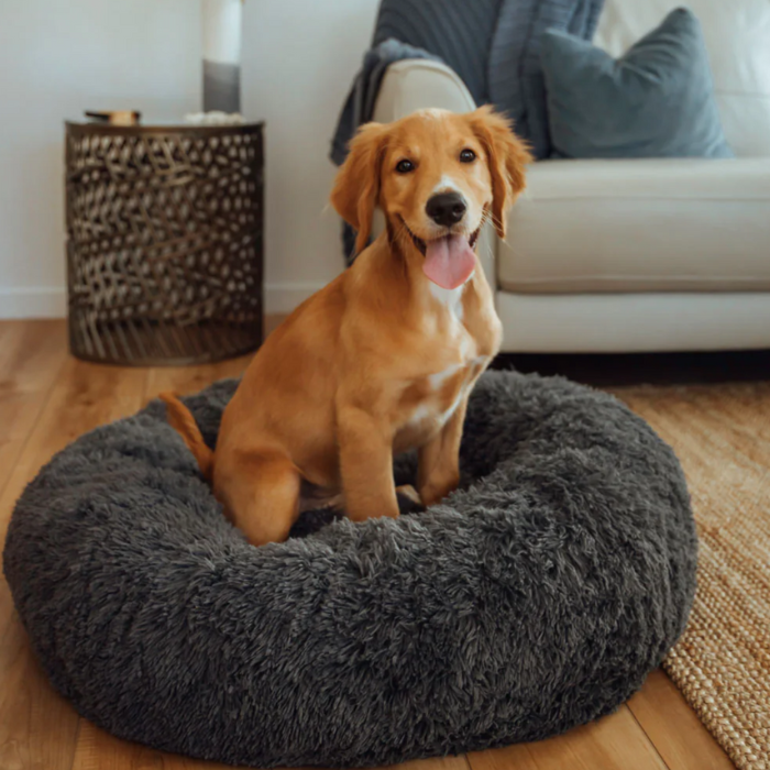 Plush Calming Dog Bed